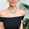 Turquoise Coral Choker