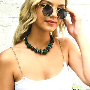 Chunky Statement Necklace - Handician